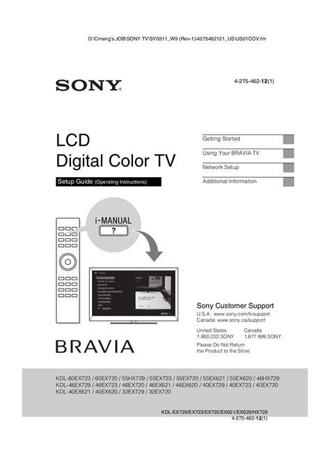 Sony 1261-4445 Manual pdf manual